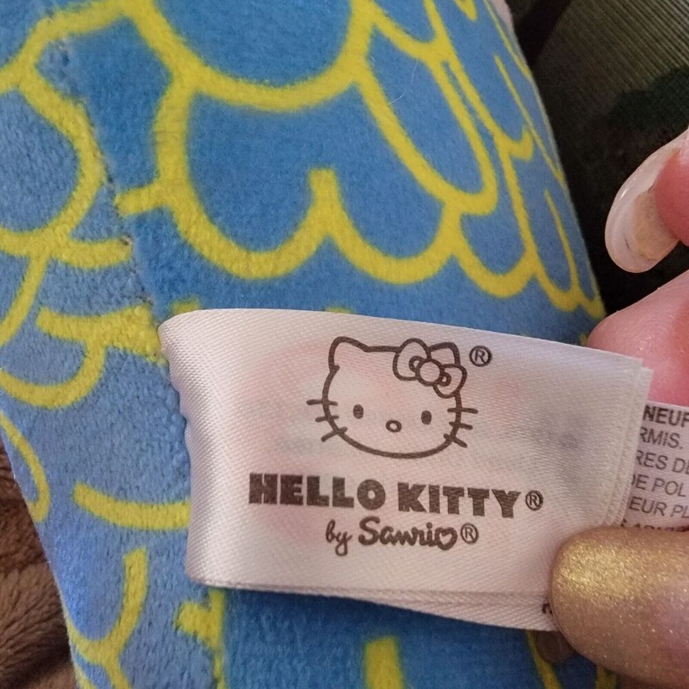 Hello Kitty Mermaid Plush/Stuffed Animal Sanrio (no tags) Pink Bow, 15 inch - Picture 9 of 14